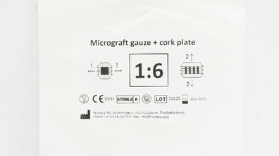 Humeca 2.6/40 Micrograft Gauze + Cork Plate, 1:6